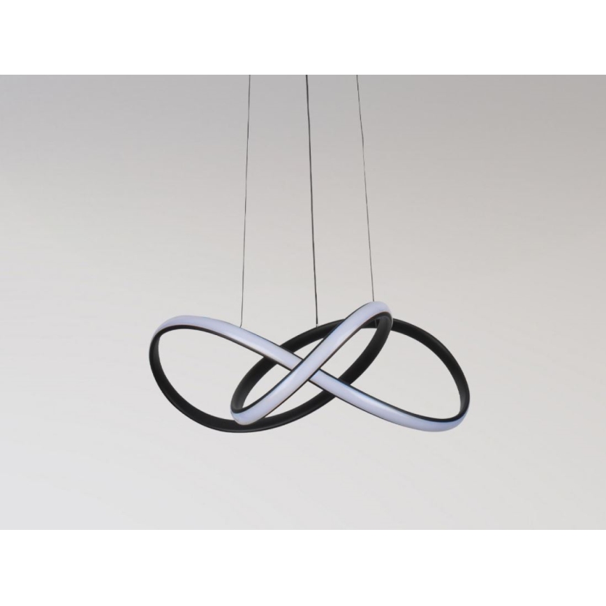 LED-dæmpbar pendel med wireophæng LED/65W/230V 3000-6500K Ø 49 cm + fjernbetjening