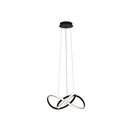 LED-dæmpbar pendel med wireophæng LED/65W/230V 3000-6500K Ø 49 cm + fjernbetjening