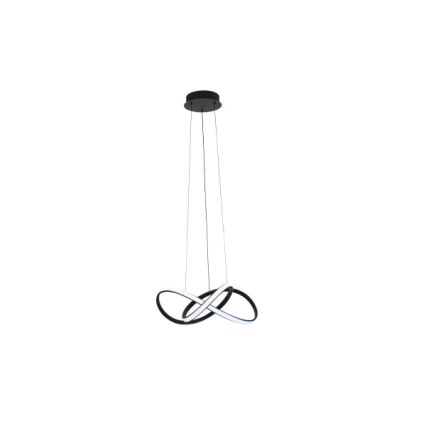 LED-dæmpbar pendel med wireophæng LED/65W/230V 3000-6500K Ø 49 cm + fjernbetjening