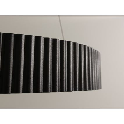 LED-dæmpbar pendel på wire LED/75W/230V 3000-6500K Ø 49 cm + fjernbetjening