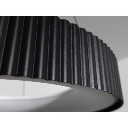 LED-dæmpbar pendel på wire LED/75W/230V 3000-6500K Ø 49 cm + fjernbetjening