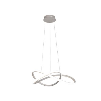 LED dæmpbar pendel på wire LED/85W/230V 3000-6500K Ø 60 cm + fjernbetjening