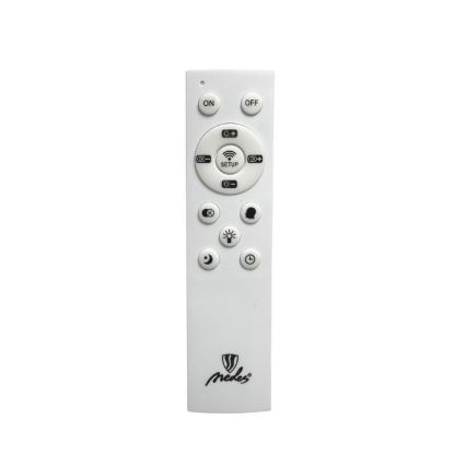 LED dæmpbar pendel på wire LED/85W/230V 3000-6500K Ø 60 cm + fjernbetjening
