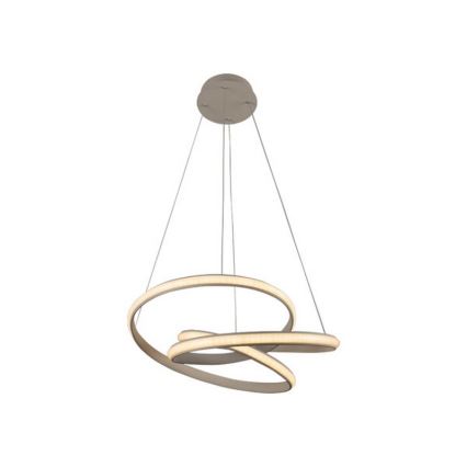 LED-dæmpbar pendel på wire LED/85W/230V 3000-6500K Ø 49 cm + fjernbetjening