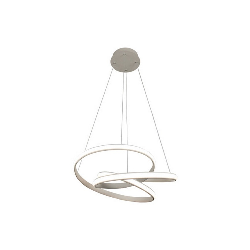 LED-dæmpbar pendel på wire LED/85W/230V 3000-6500K Ø 49 cm + fjernbetjening