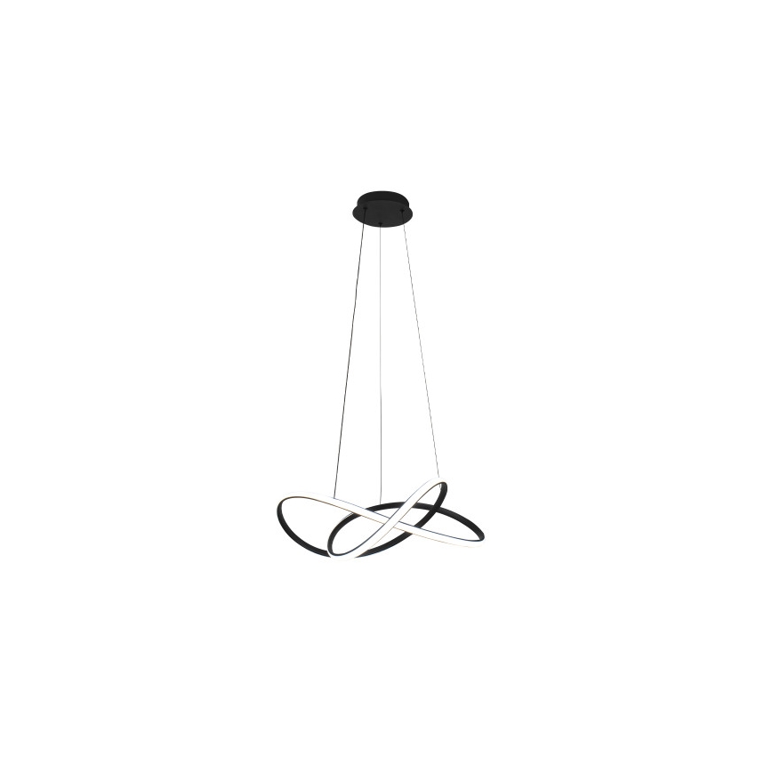 LED-dæmpbar pendel på wire LED/85W/230V 3000-6500K Ø 60 cm + fjernbetjening