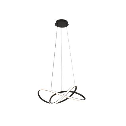 LED-dæmpbar pendel på wire LED/85W/230V 3000-6500K Ø 60 cm + fjernbetjening