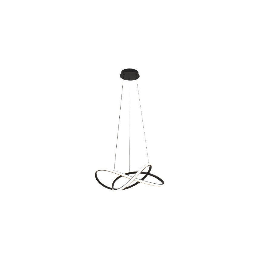 LED-dæmpbar pendel på wire LED/85W/230V 3000-6500K Ø 60 cm + fjernbetjening
