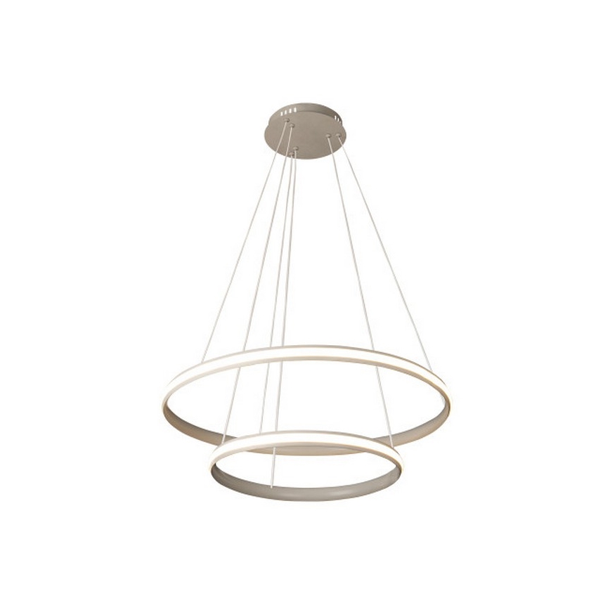 Dæmpbar LED-pendel på wire LED/90W/230V 3000-6500K Ø 60 cm + fjernbetjening