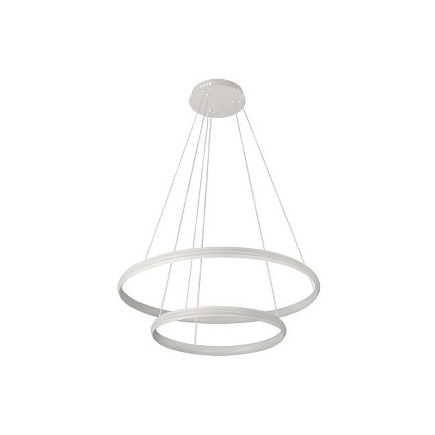 Dæmpbar LED-pendel på wire LED/90W/230V 3000-6500K Ø 60 cm + fjernbetjening