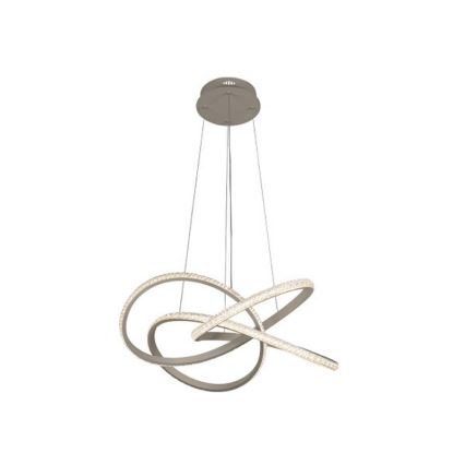 LED-dæmpbar pendel på wire LED/95W/230V 3000-6500K Ø 57 cm + fjernbetjening