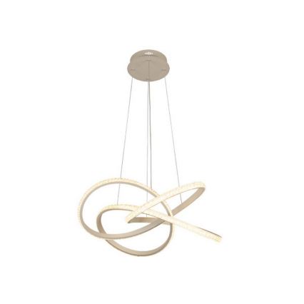 LED-dæmpbar pendel på wire LED/95W/230V 3000-6500K Ø 57 cm + fjernbetjening