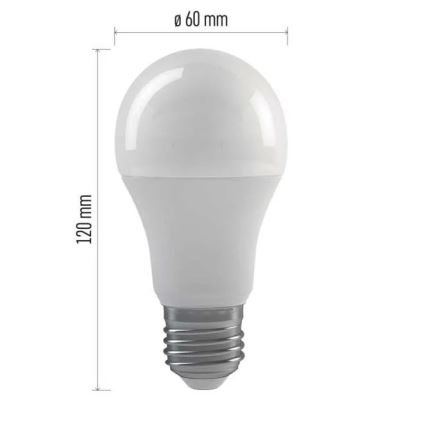 Dæmpbar LED-pære A60 E27/10,5W/230V 2700K
