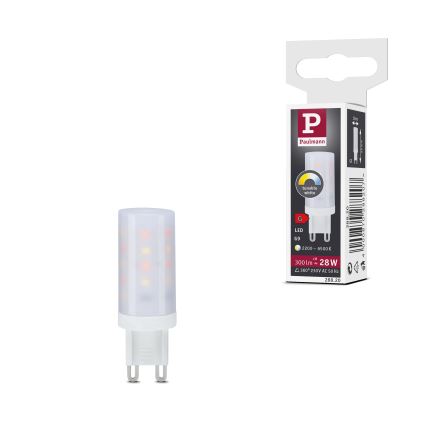 Dæmpbar LED-pære G9/4W/230V 2200-6500K - Paulmann 28820