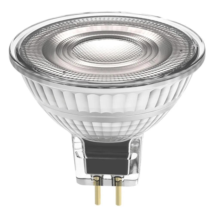 Dæmpbar LED-pære MR16 GU5,3/6,8W/12V 3000K 36° CRI 90 - Ledvance