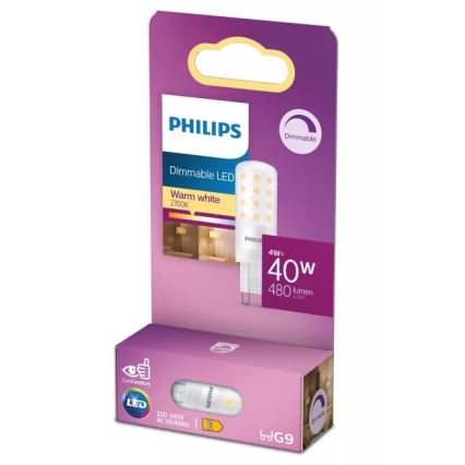 Dæmpbar LED-pære Philips G9/4W/230V 2700K