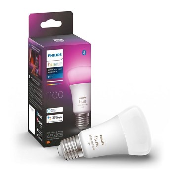 Dæmpbar LED-pære Philips Hue White And Color Ambiance A60 E27/9W/230V 2000-6500K