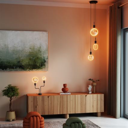 Dæmpbar LED-pære VINTAGE E27/4W/230V 1800K gylden - Osram