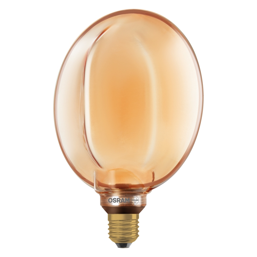 Dæmpbar LED-pære VINTAGE E27/4W/230V 1800K gylden - Osram