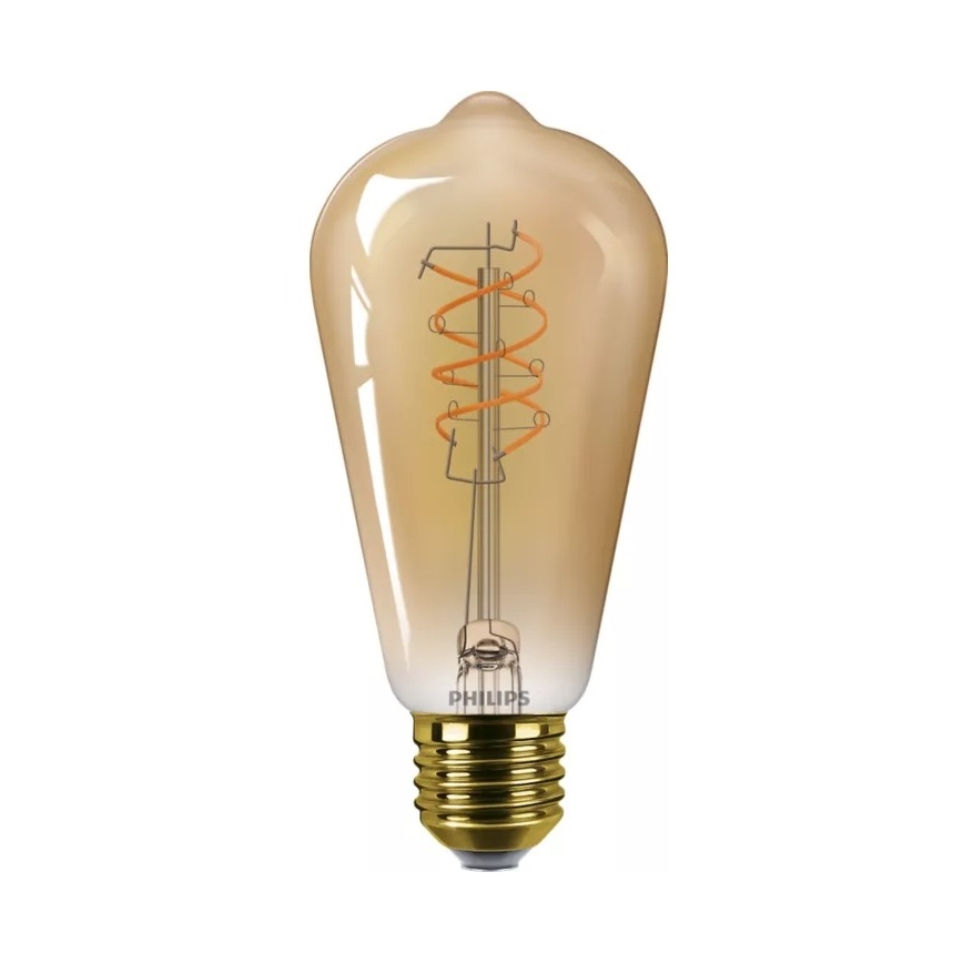 Dæmpbar LED-pære VINTAGE Philips ST64 E27/7,3W/230V 2200K CRI 90