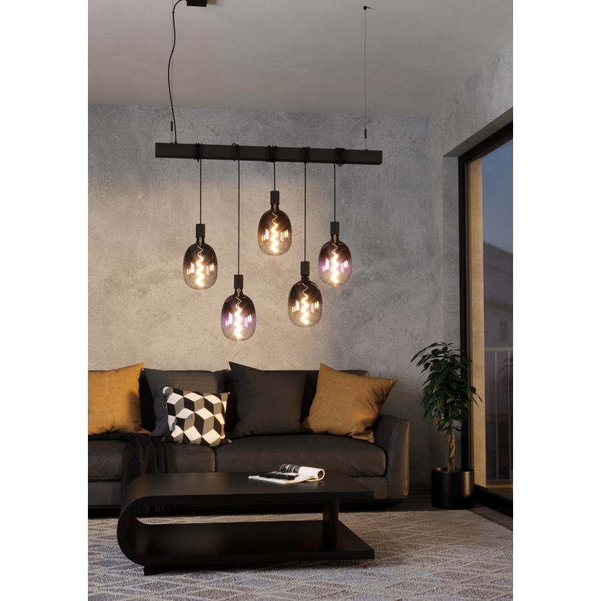 Dæmpbar LED-pære VINTAGE T120 E27/4W/230V 1800K røget - Eglo 110227