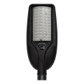 Dæmpbar LED-solcelledrevet gadelampe med sensor VENICE LED/50W/3,2V 4000 mAh IP65, sort + fjernbetjening