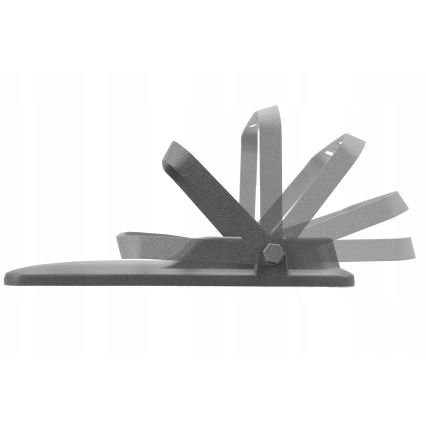 Dæmpbar LED-solcelleprojektør LED/50W/3,2V 5000K 6000 mAh IP65 sort + fjernbetjening