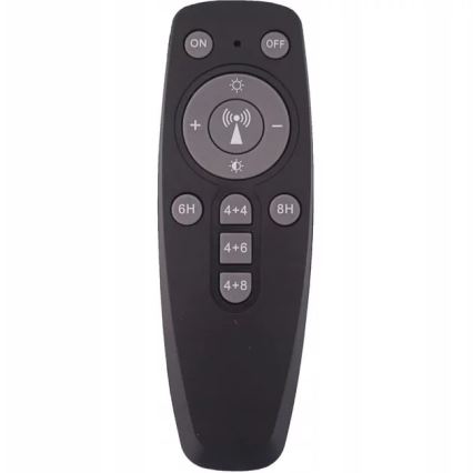 Dæmpbar LED-solcelleprojektør LED/50W/3,2V 5000K 6000 mAh IP65 sort + fjernbetjening