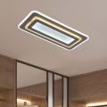 Dæmpbar loftlampe LED/85W/230V 3000-6500K grå + fjernbetjening