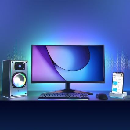 Dæmpbar RGBW LED-strimmel 5 m LED/20,5W/230V Wi-Fi