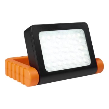 Dæmpbar solcelledrevet genopladelig LED-reflektor LED/10W/5V USB 6500K IP44 1800 mAh