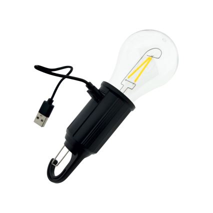 Dæmpbar udendørs LED-hængelampe, genopladelig LED/3W/5V 400 mAh IP44