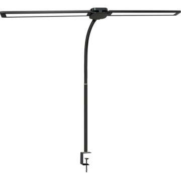 Dæmpbar USB LED-bordlampe TENUIX DUO 2xLED/7W/5V 3000-6000K, sort