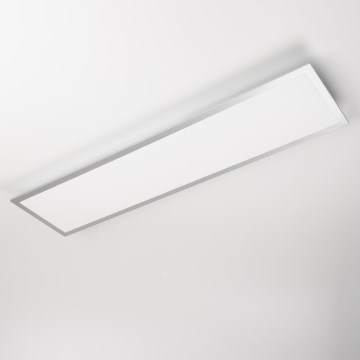 Dæmpbart påbygget LED-panel LED/32W/230V 2700-6500K 25x100 cm hvid + fjernbetjening