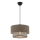ECHO pendel lampe 1xE27/60W/230V brun/grå