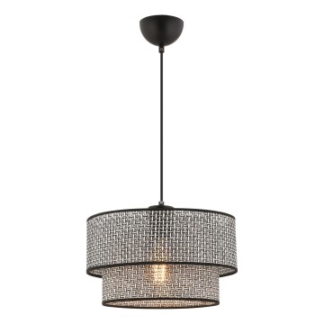 ECHO pendel lampe 1xE27/60W/230V grå/sort