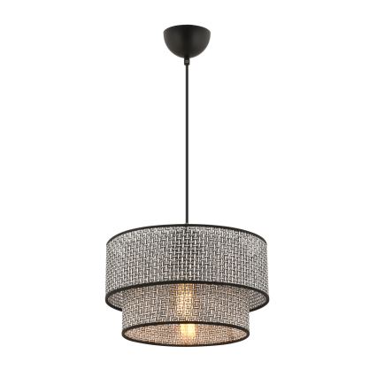 ECHO pendel lampe 1xE27/60W/230V grå/sort