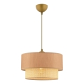 ECHO pendelampe 1xE27/60W/230V beige
