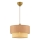 ECHO pendelampe 1xE27/60W/230V beige