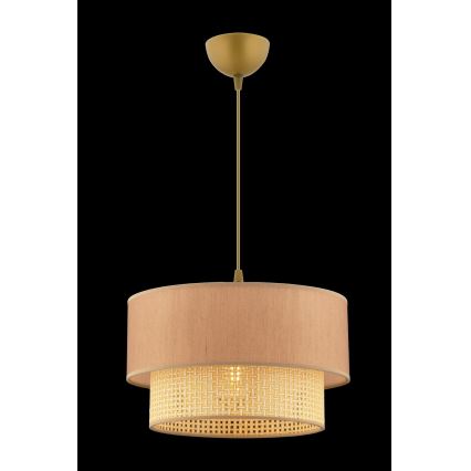 ECHO pendelampe 1xE27/60W/230V beige
