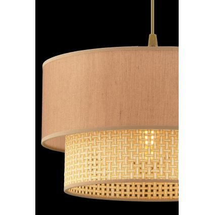 ECHO pendelampe 1xE27/60W/230V beige