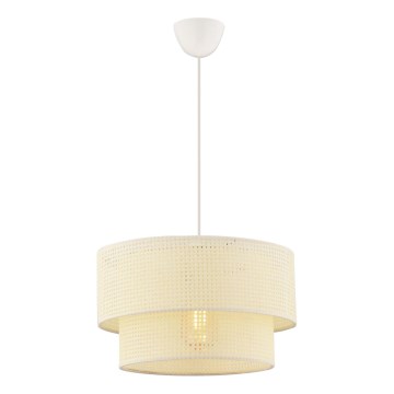 ECHO pendellampe 1xE27/60W/230V creme