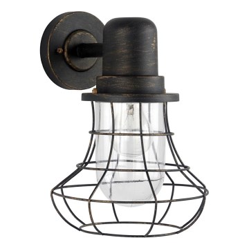 Eco-Belysning - Udendørs væglampe BIRD 1xE27/60W/230V IP44