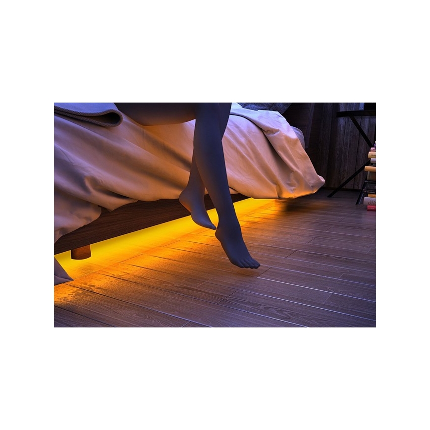2x LED lysbånd med sensor 1,2 m LED/3,6W/230V