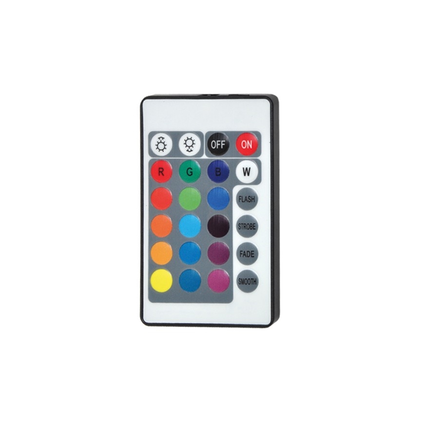 LED lysbånd RGB-farver 1,5 m LED/14,4W/230V + fjernbetjening