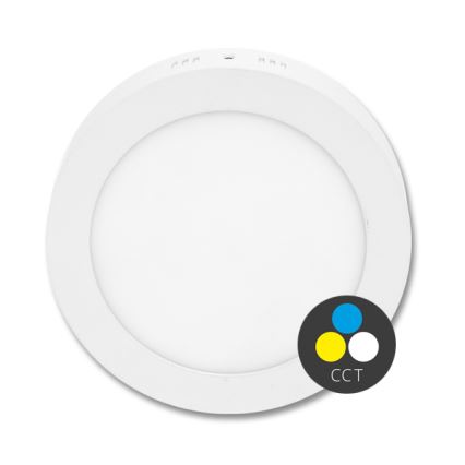 LED loftlampe LADA LED/12W/230V 3000/4000/6000K diam. 17 cm hvid