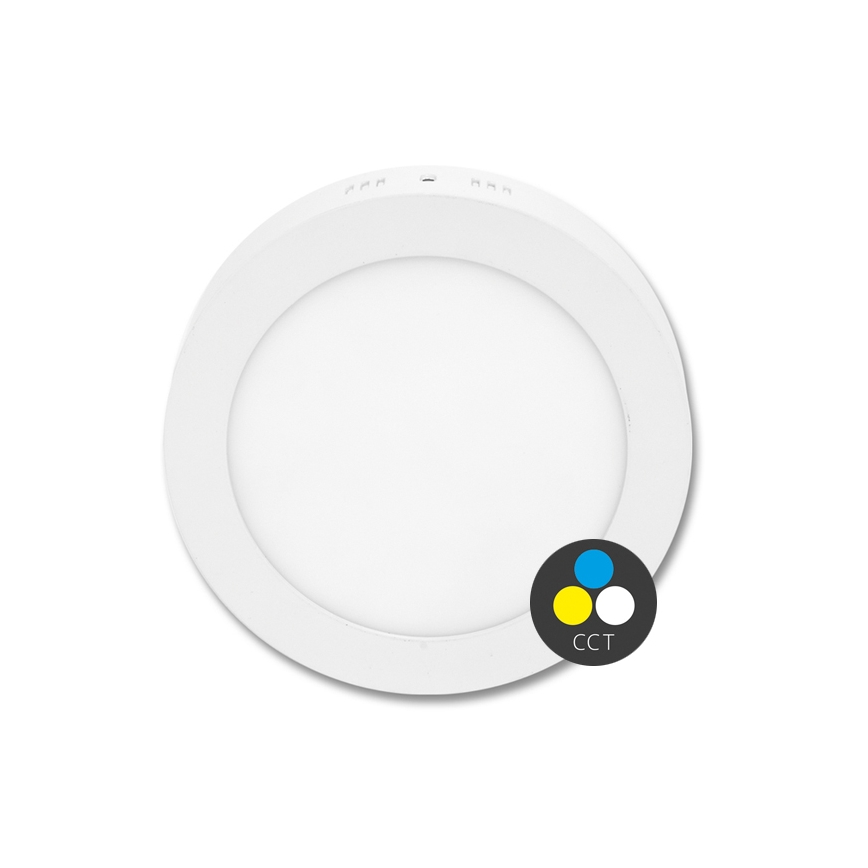 LED loftlampe LADA LED/18W/230V 3000/4000/6000K diameter 22 cm hvid
