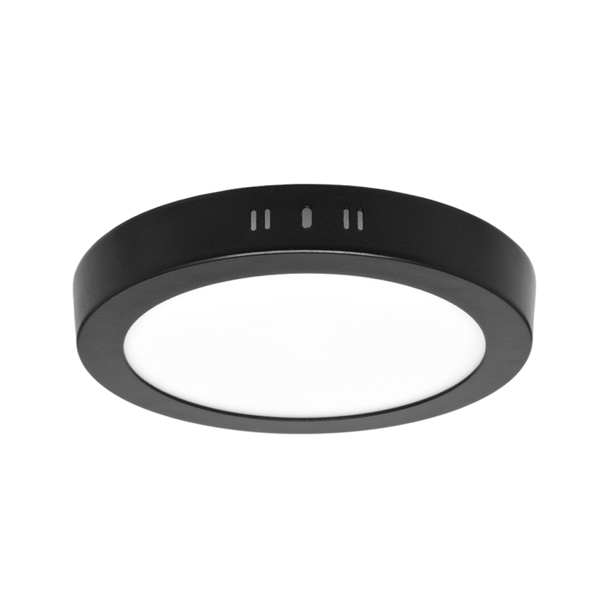 LED loftlampe LADA LED/18W/230V 3000/4000/6000K diameter 22 cm sort