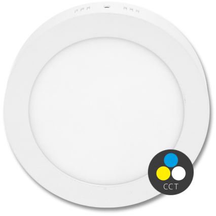 LED loftlampe LADA LED/25W/230V 3000/4000/6000K diameter 30 cm hvid