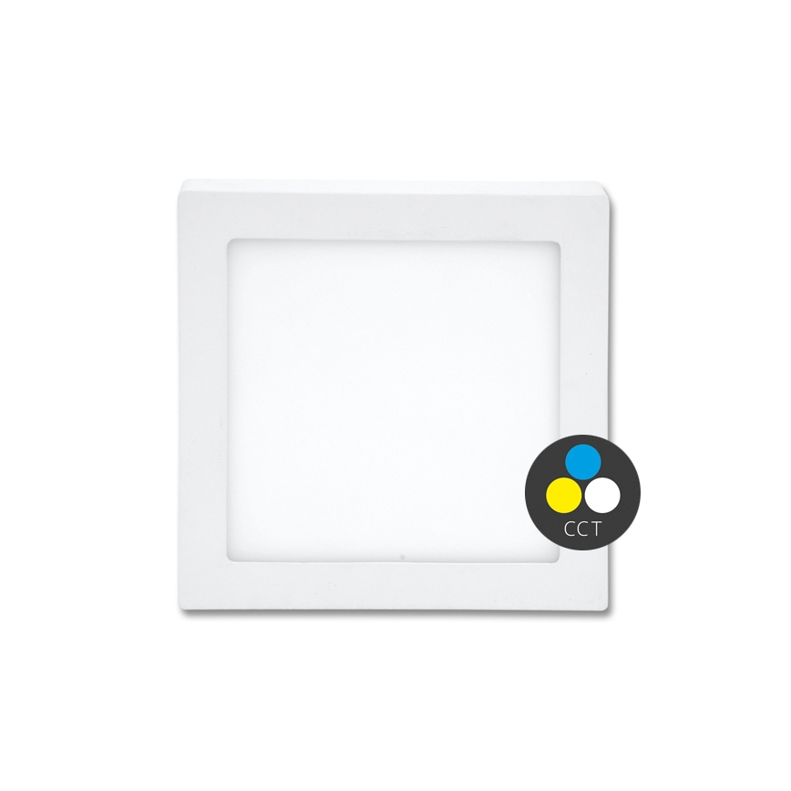 LED loftlampe RAFA LED/12W/230V 3000/4000/6000K 17x17 cm hvid